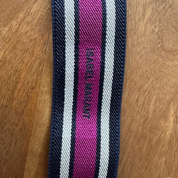 Isabel Marant Purple Stretchy Belt